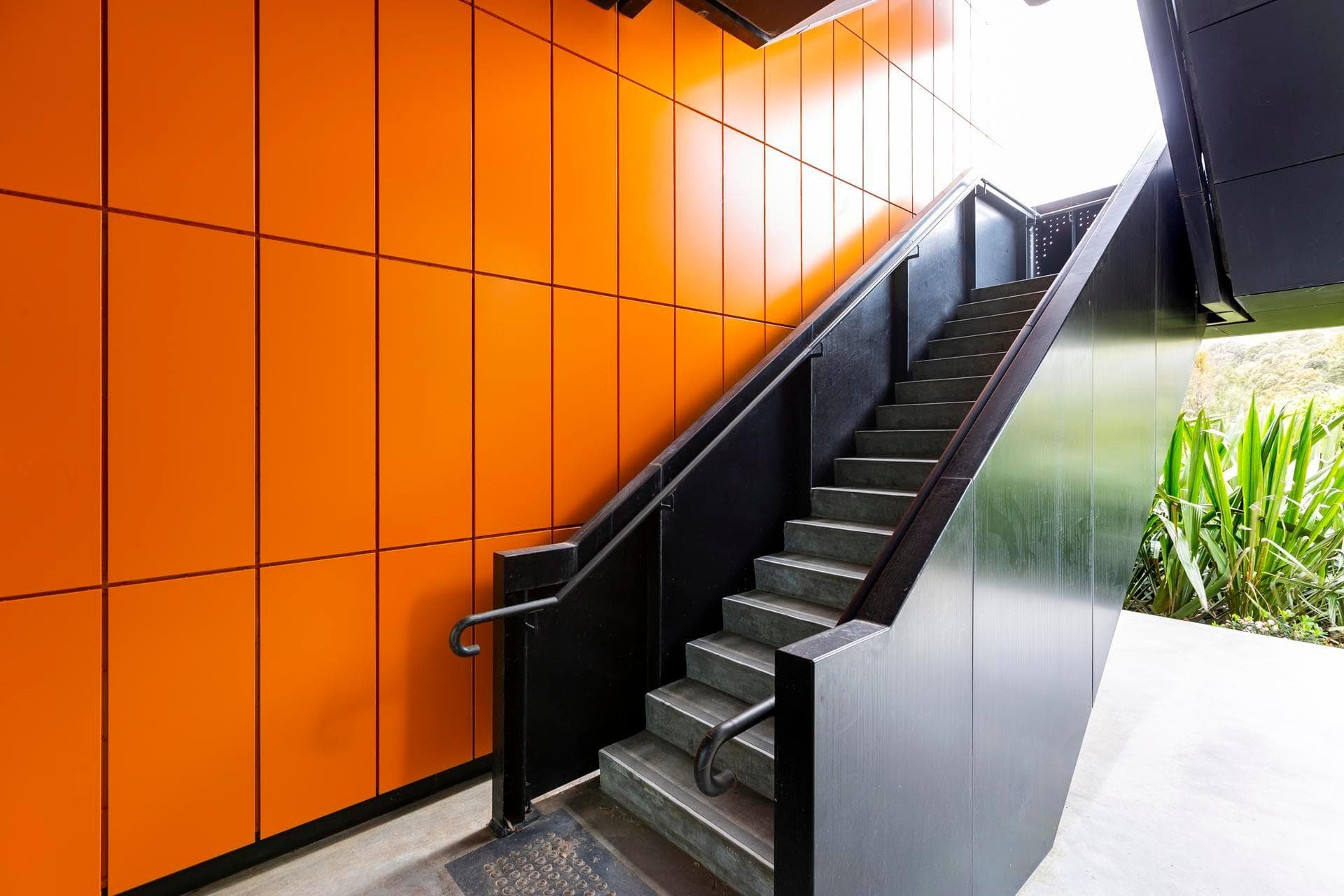 Aerial view of Nan Tien Institute showing ALPOLIC™ NC/A1 recladding across multiple buildings