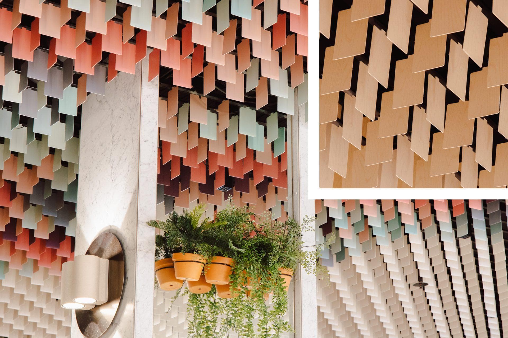 Network Architectural – Durlum Metal Ceiling Castle Towers close up ceiling 06