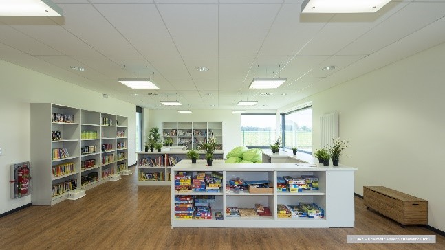 OWA mineral fibre acoustic ceiling tiles are an ideal choice for education settings
