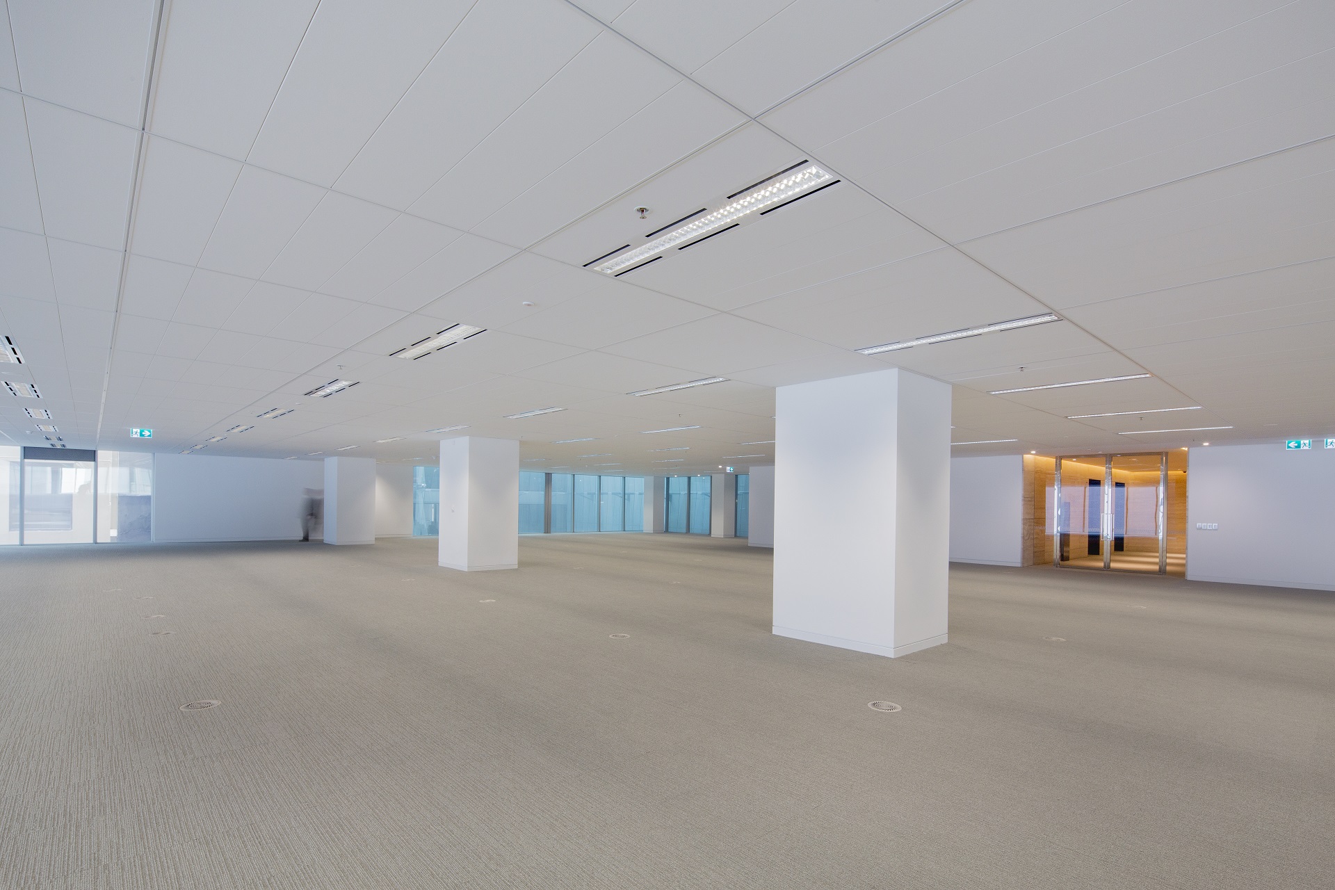 Modular metal ceilings offer durability, excellent acoustics and easy installation