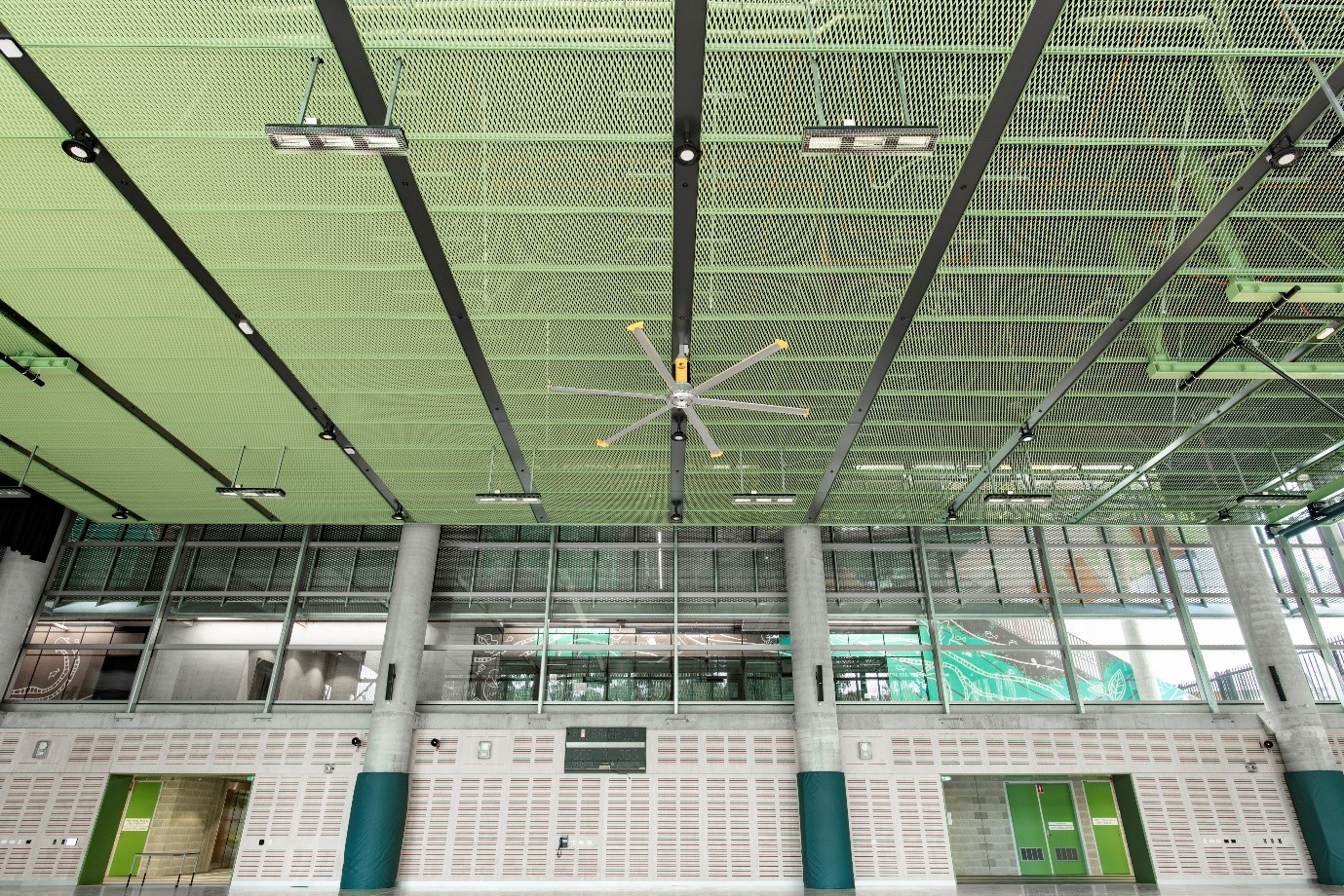 Metal ceilings helped the Meadowbank Education Precinct adopt sustainable practices