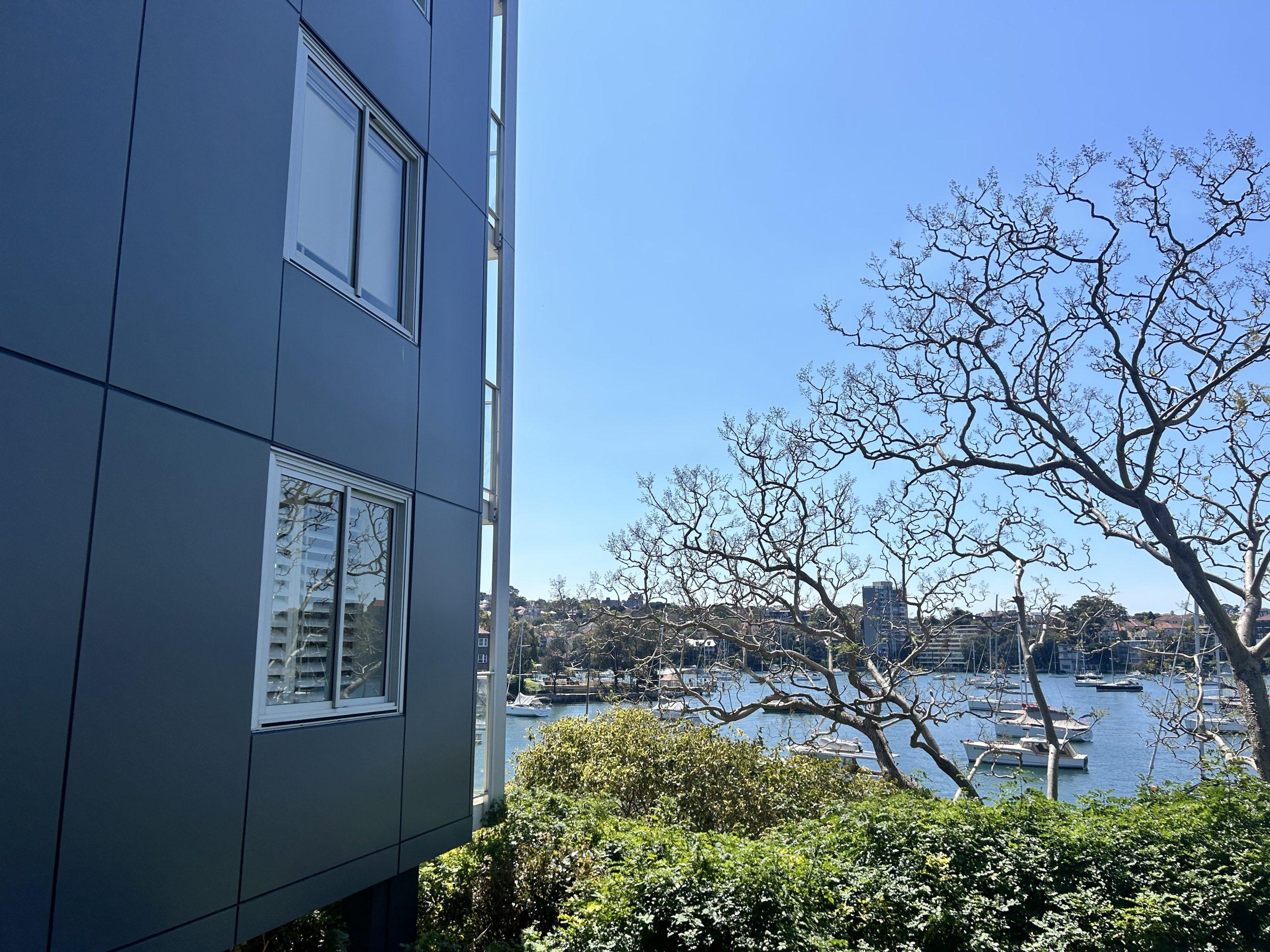 Kirribilli, NSW – Aluminium cladding detail on residential building