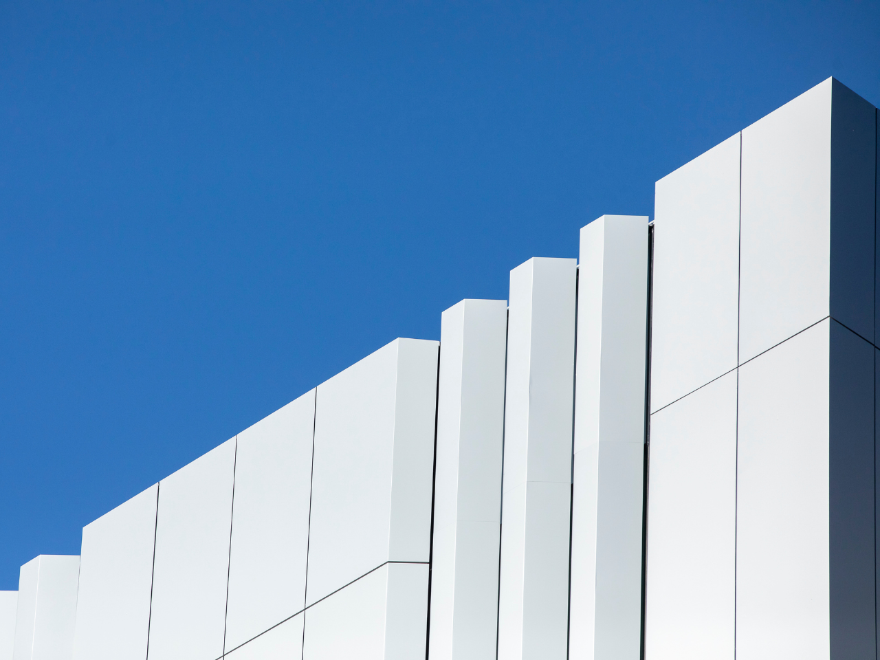 Architectural detail of Charles Perkins Centre, demonstrating low embodied carbon cladding.